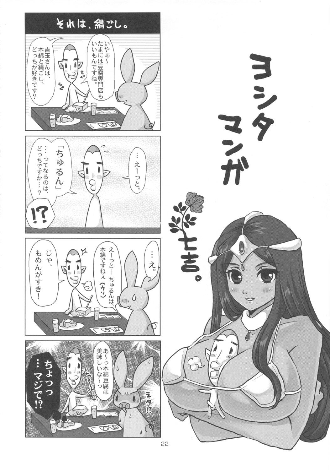 (C80) [8graphica (Yoshitama Ichirou, Nanakichi)] Metabolism DQ-M Kanjuku Manya-san no Noukou Fudeoroshi (Dragon Quest IV) 20