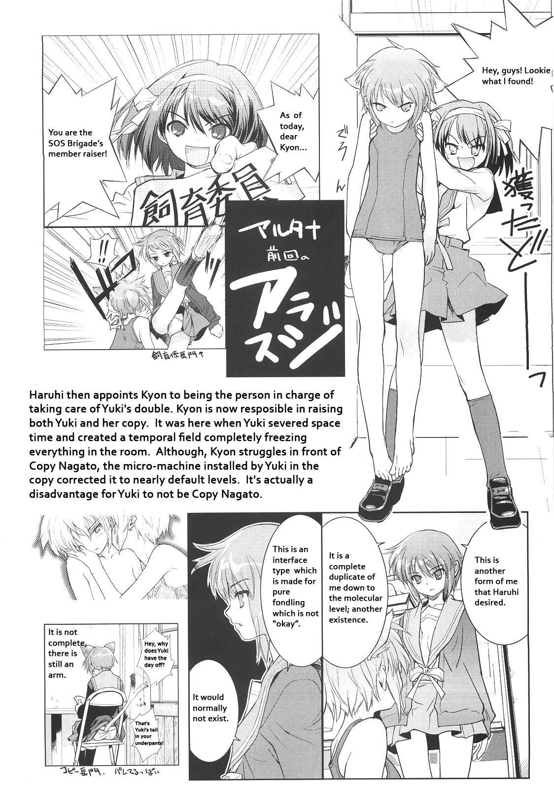 Bukkake Boys Arterna 2 - The melancholy of haruhi suzumiya Long Hair - Page 4